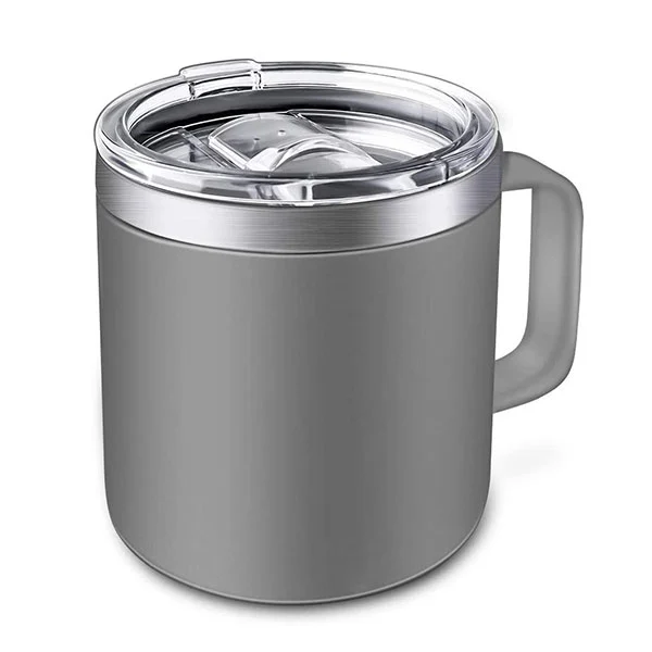 हैंडल के साथ 450 मिलीलीटर वैक्यूम इंसुलेटेड टम्बलर